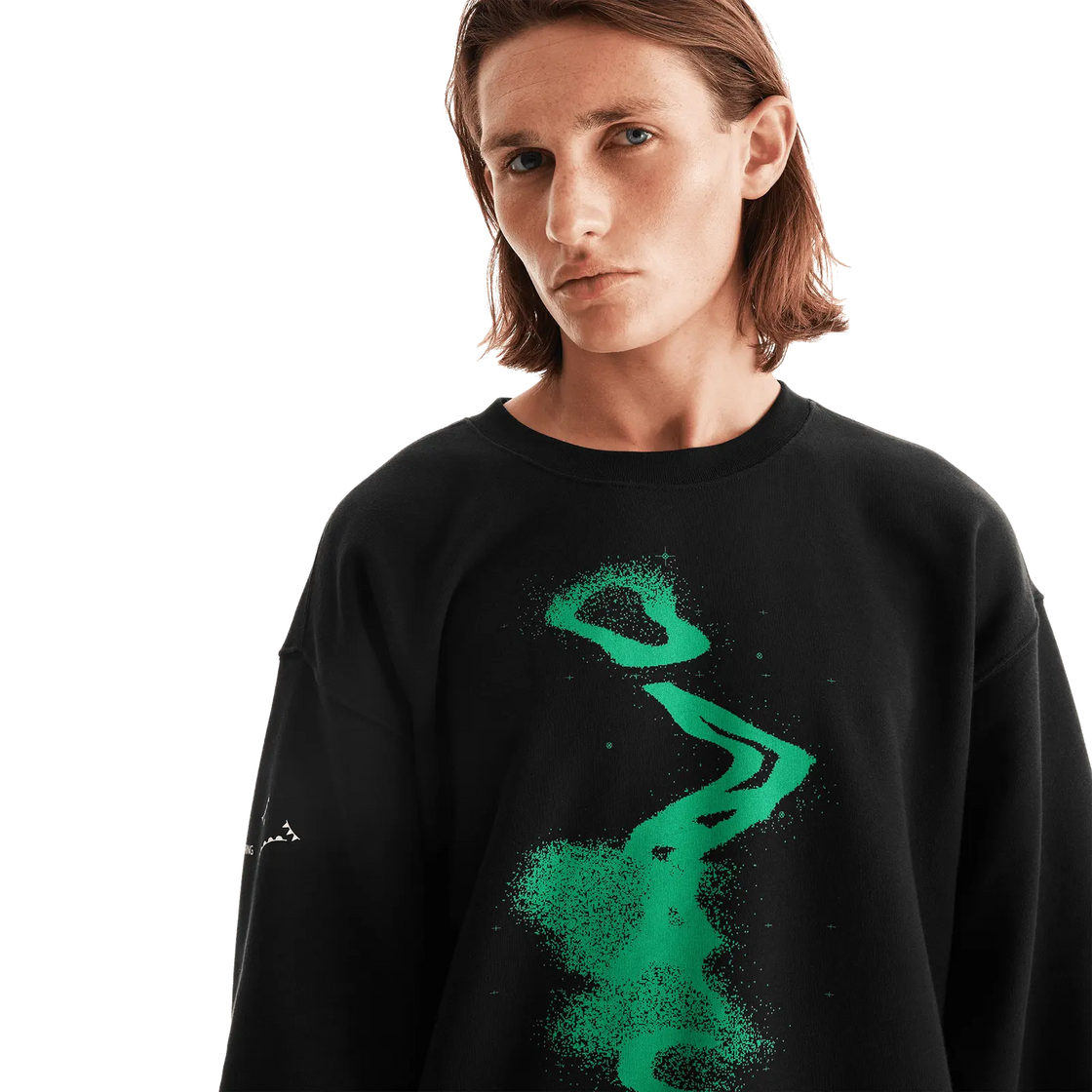 1MD30411109-graphic_club_crew-fw23-black_mint-m-g5