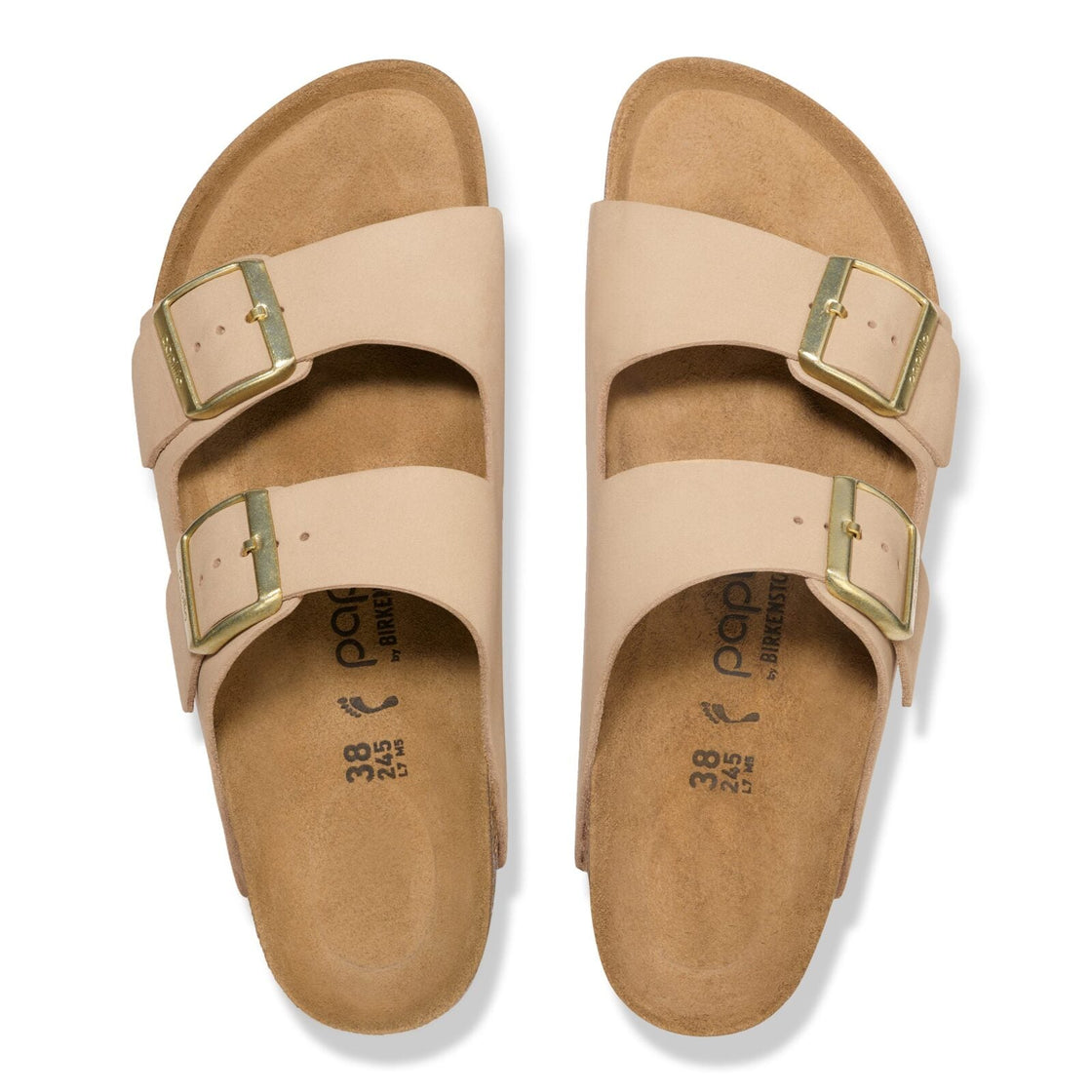 n1028379ARIZONA PLATFORM FLEX SANDCASTLE | NUBUCK LEATHER