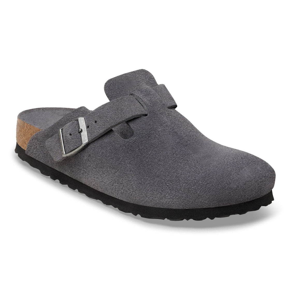 r1032080  n1032048 BOSTON SFB TONAL FOOTBEDCHARCOAL | SUEDE LEATHER