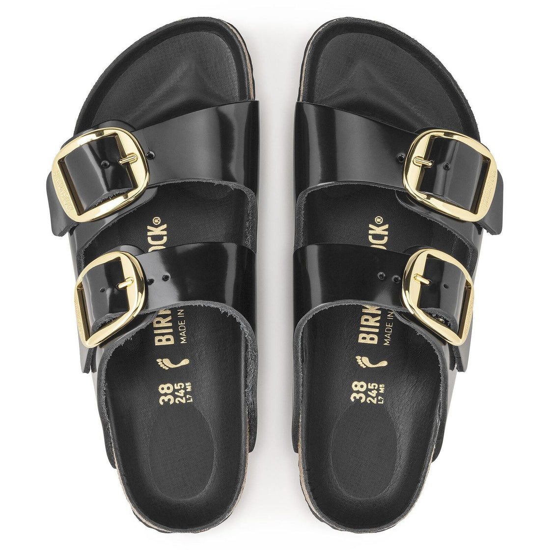 r1021471 n1021476 
ARIZONA BIG BUCKLE 
BLACK  | PATENT LEATHER