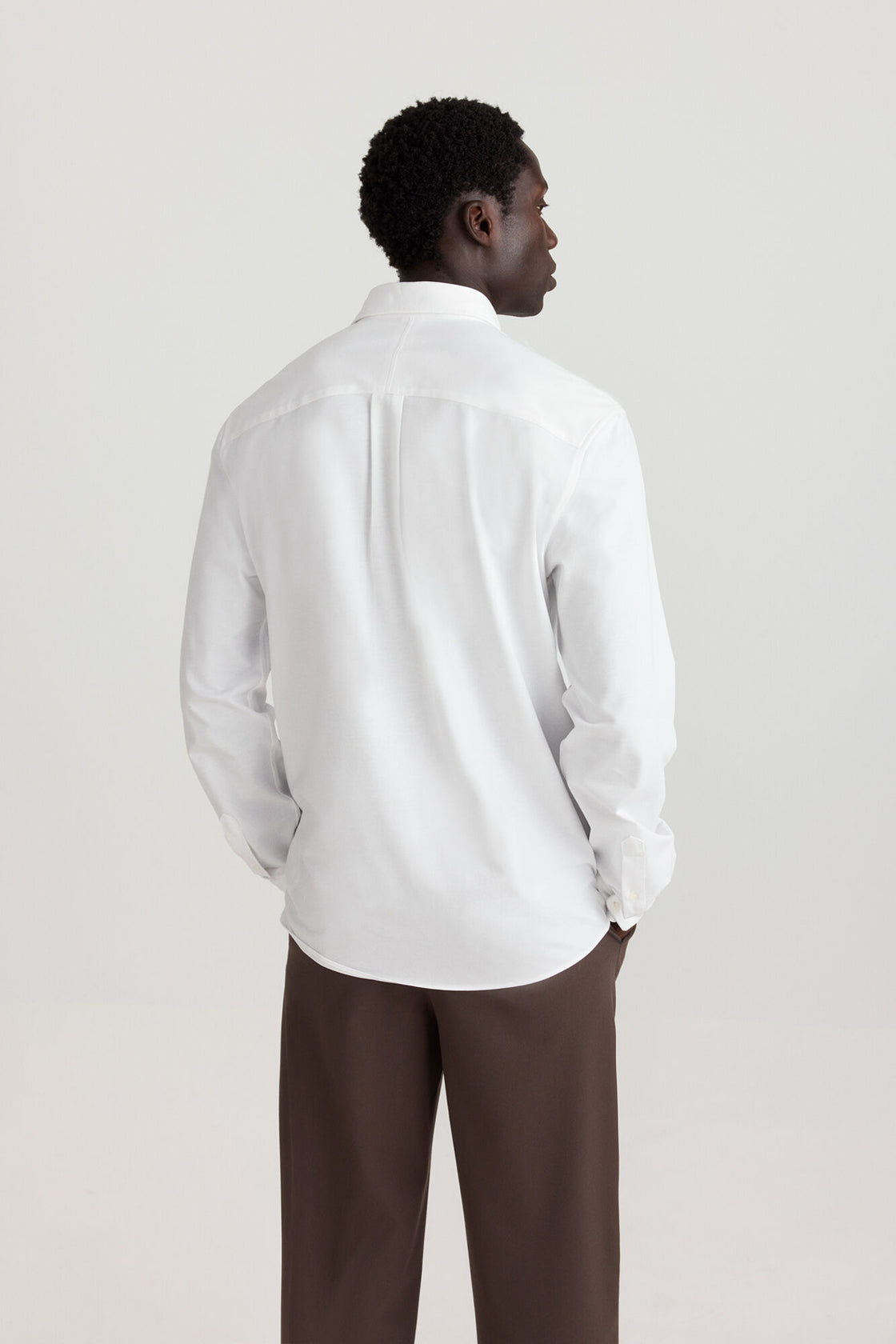 M EASY CARE QUICK DRY  NON IRON L/S SHIRT