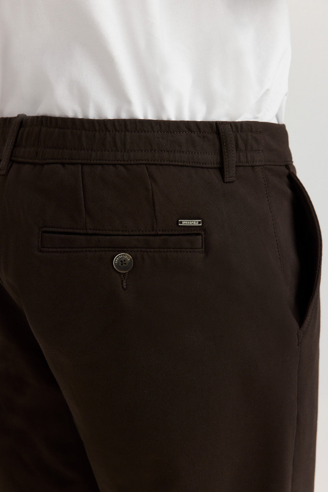 M CONFORT SLIM KNIT CHINO