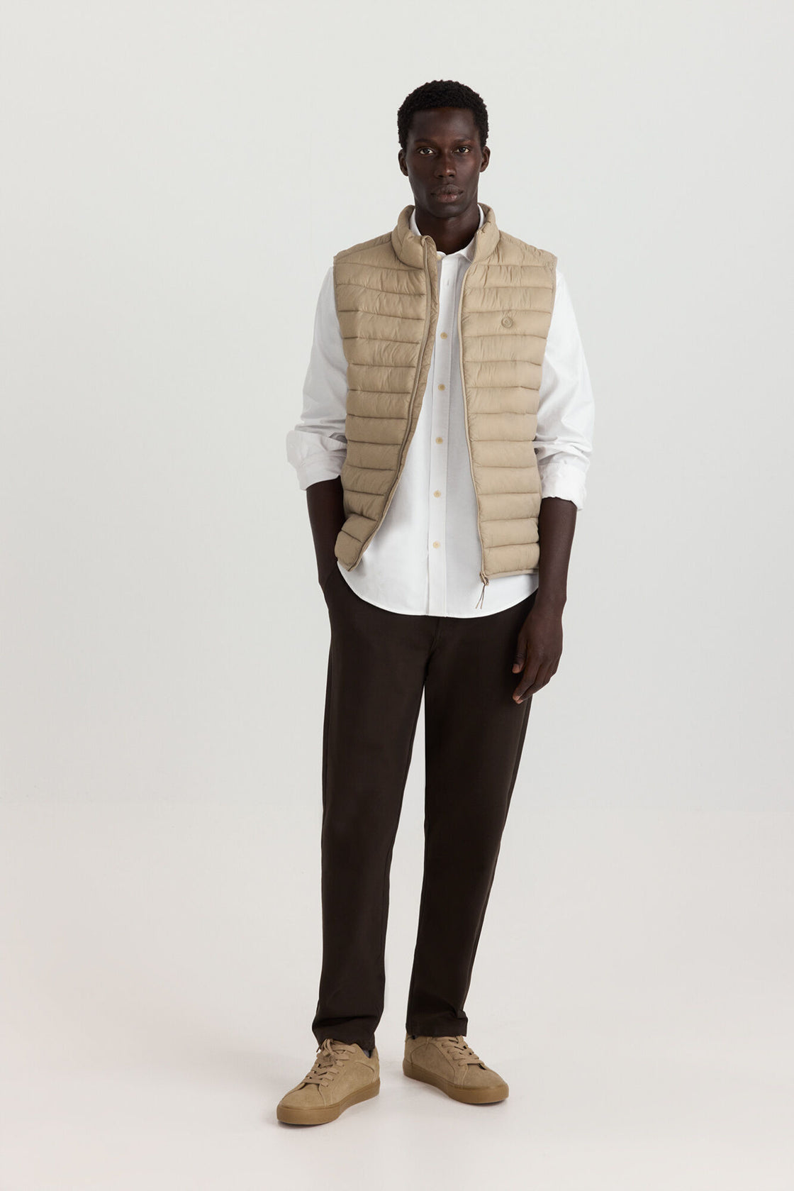 M CONFORT SLIM KNIT CHINO