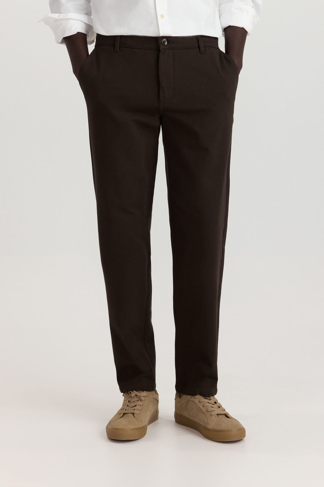 M CONFORT SLIM KNIT CHINO
