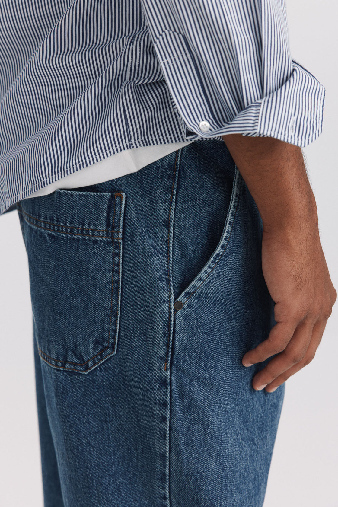 M LOOSE FIT DENIM CHINO