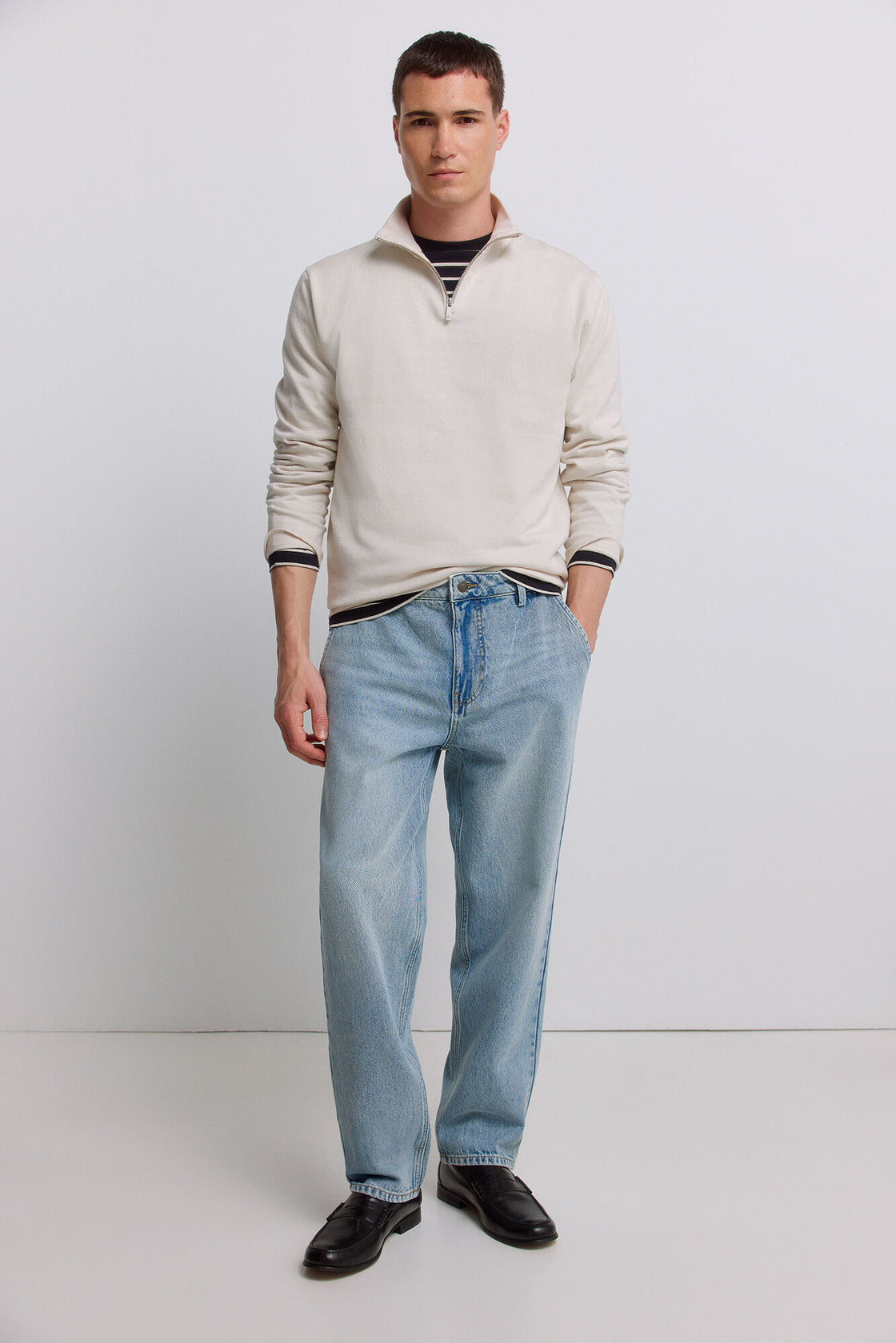 M LOOSE FIT DENIM CHINO