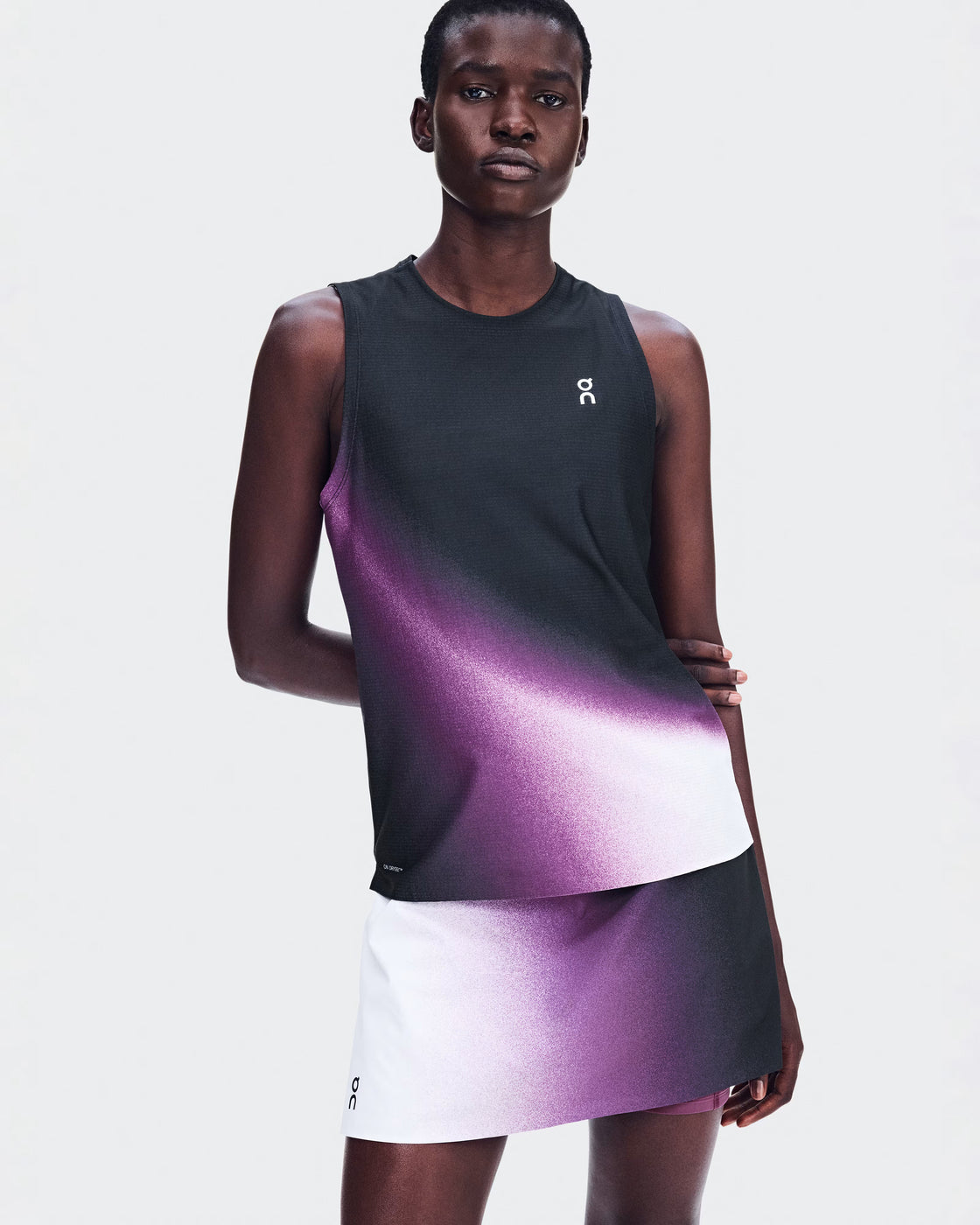 W Court Skirt Split Graphic