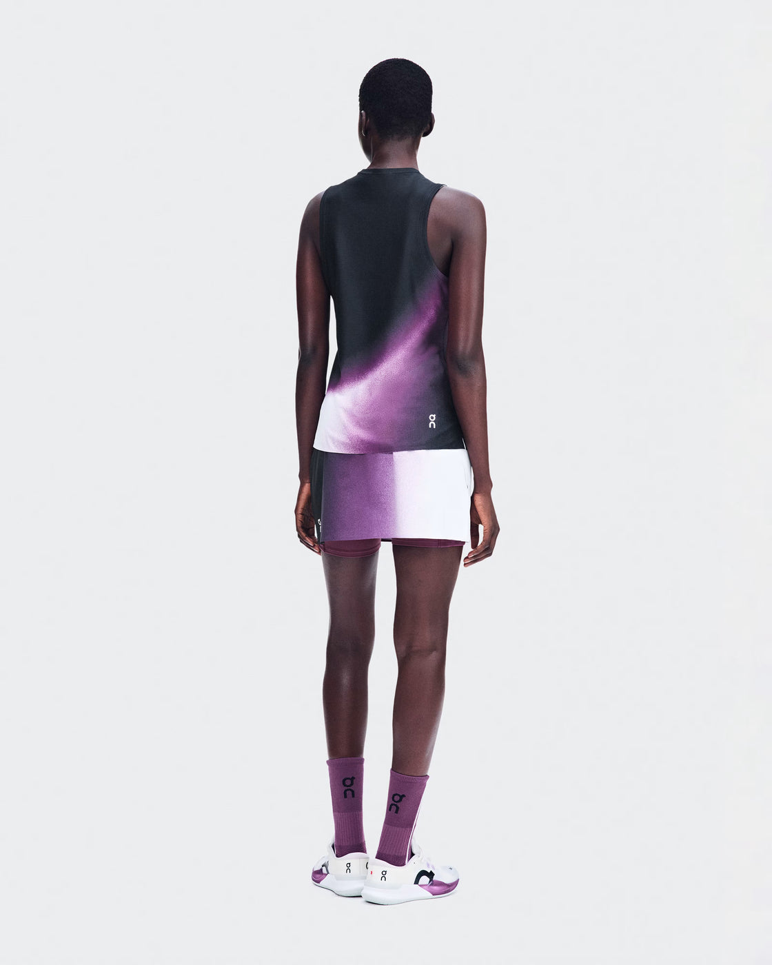 W Court Skirt Split Graphic
