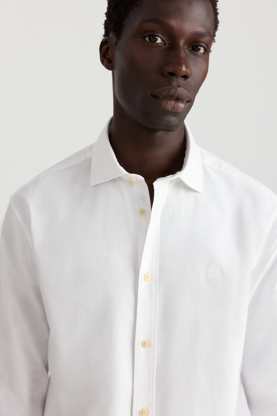 M LIGHT OXFORD TARDEO L/S SHIRT
