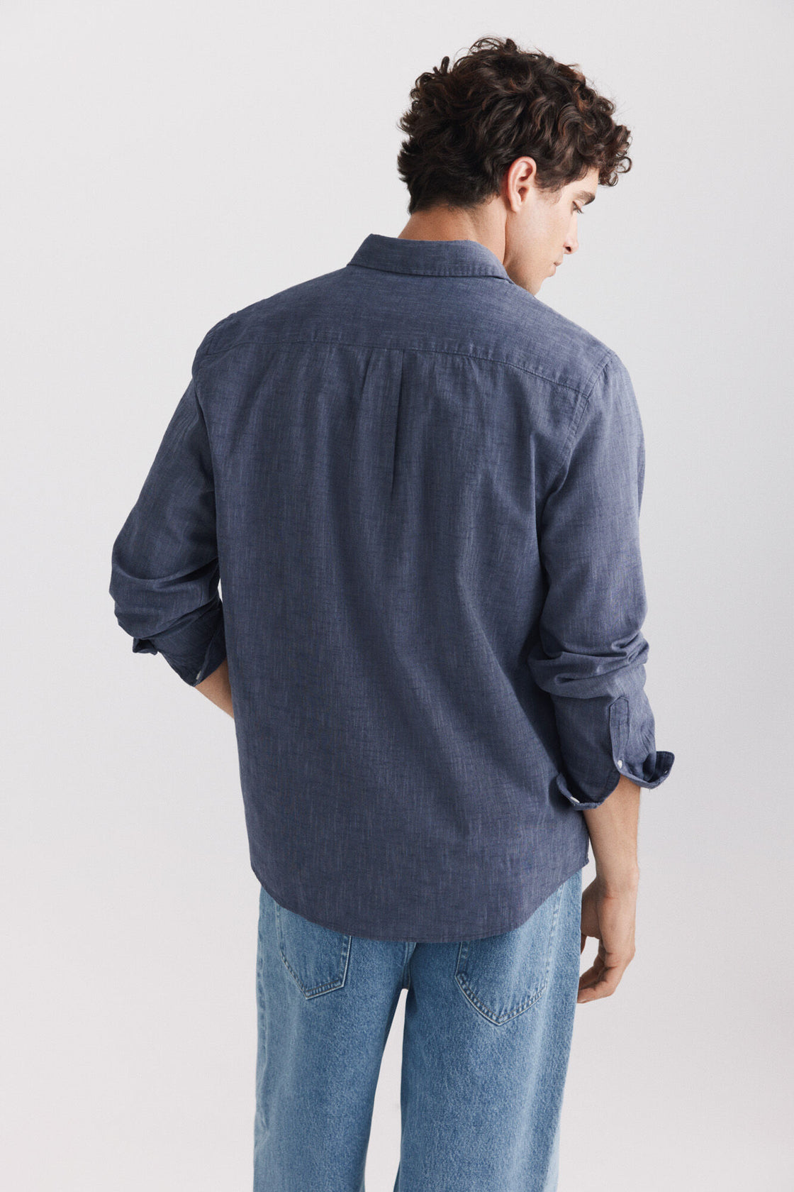 M LIGHT BUTTON DOWN L/S SHIRT