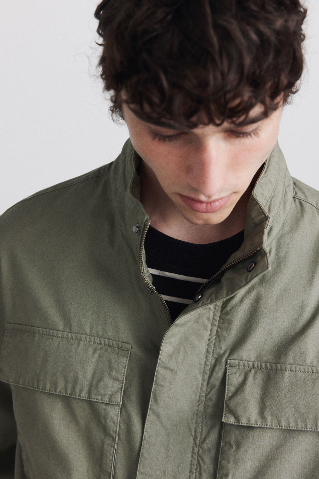 M 4 POCKETS COTTON FIELD PARKA