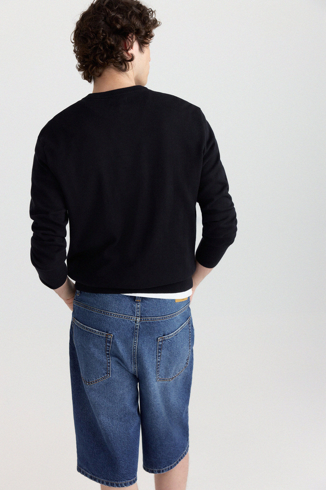M CREW NECK BASIC PULLOVER GG12