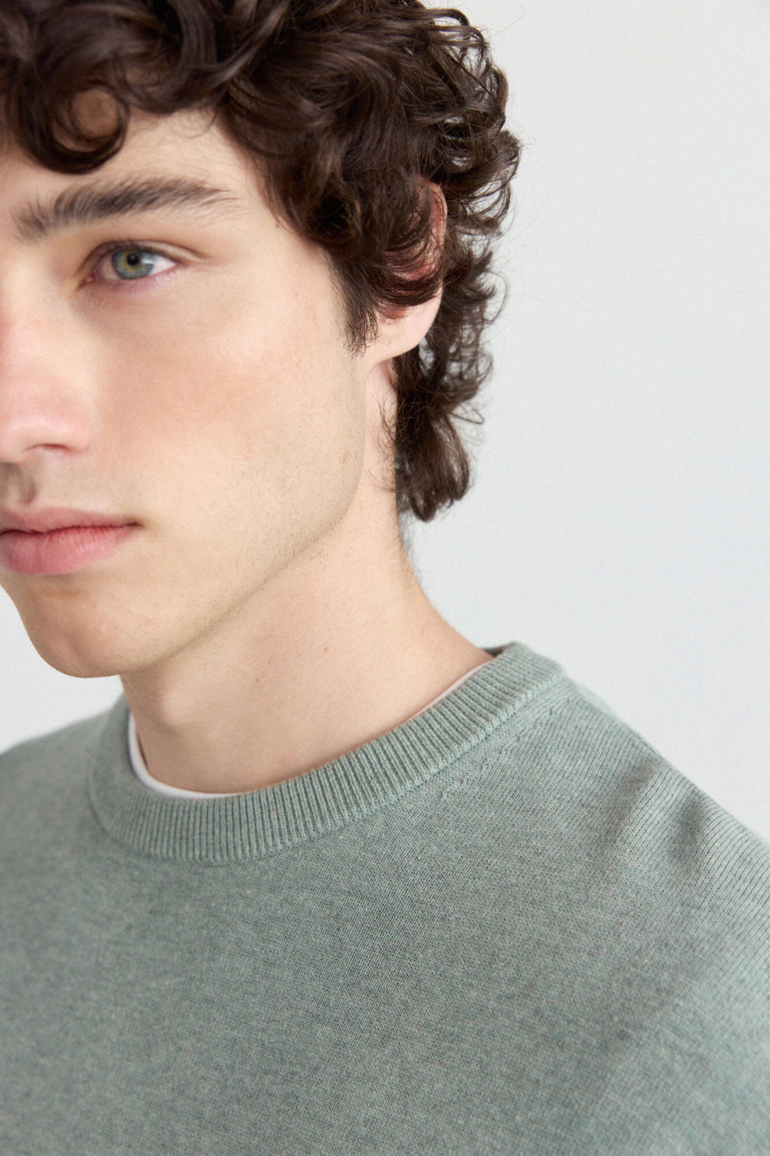 M CREW NECK BASIC PULLOVER GG12