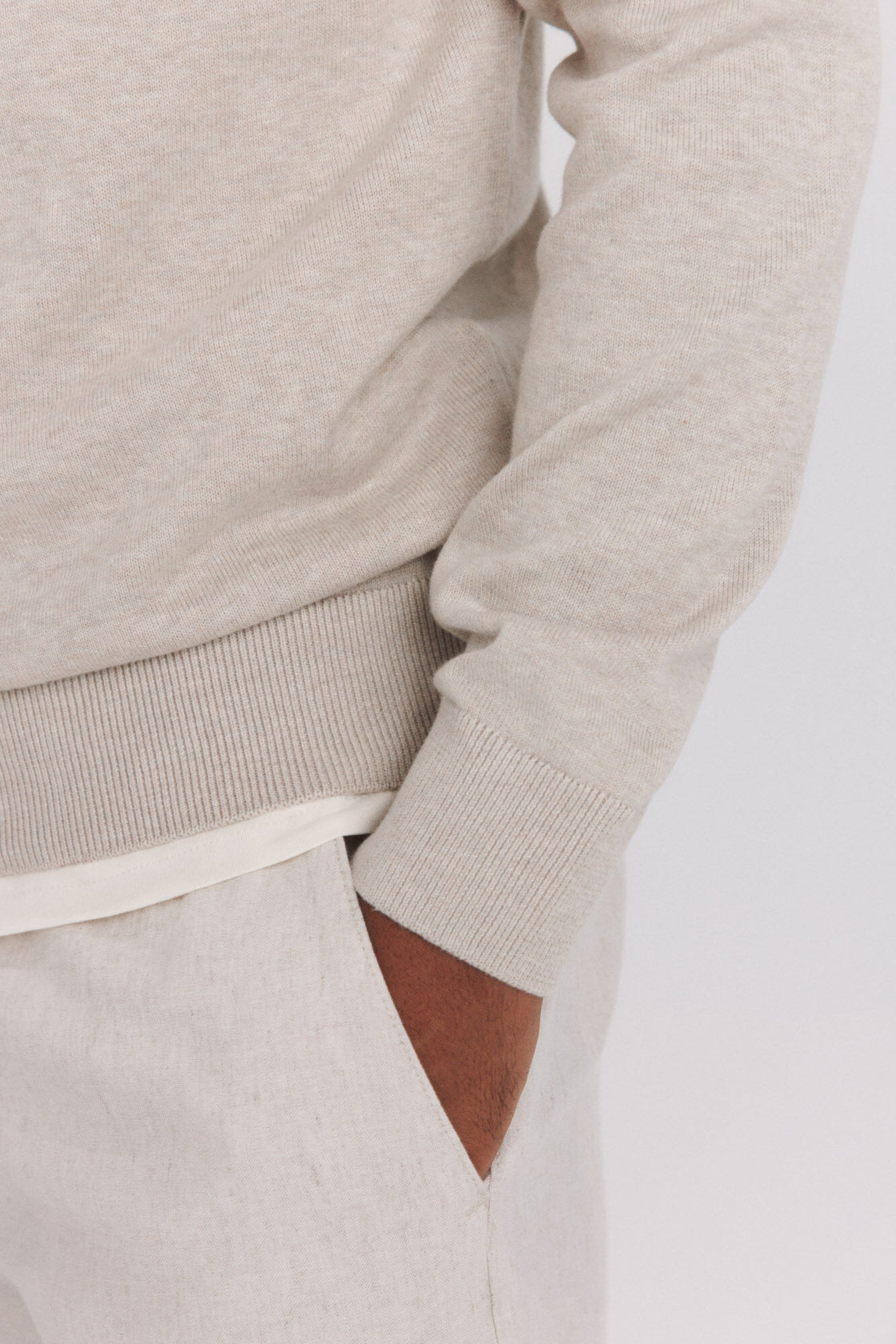 M CREW NECK BASIC PULLOVER GG12