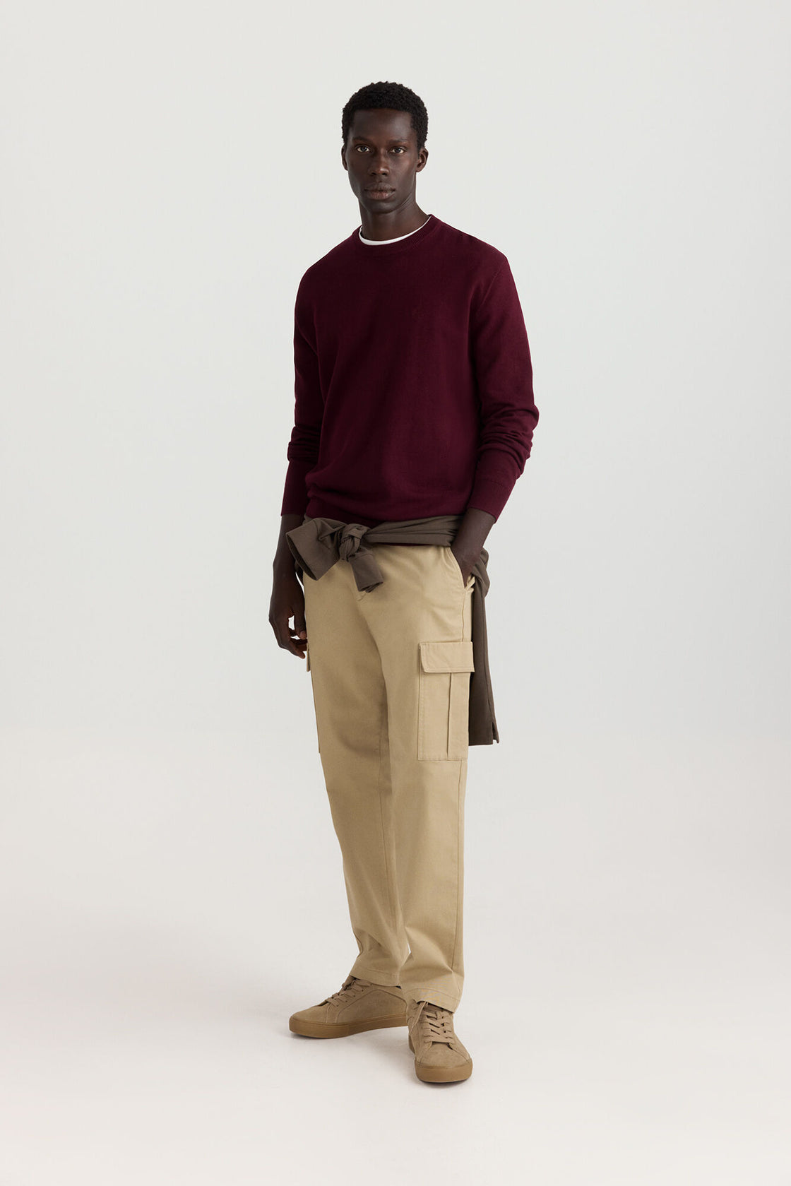 M CREW NECK BASIC PULLOVER GG12