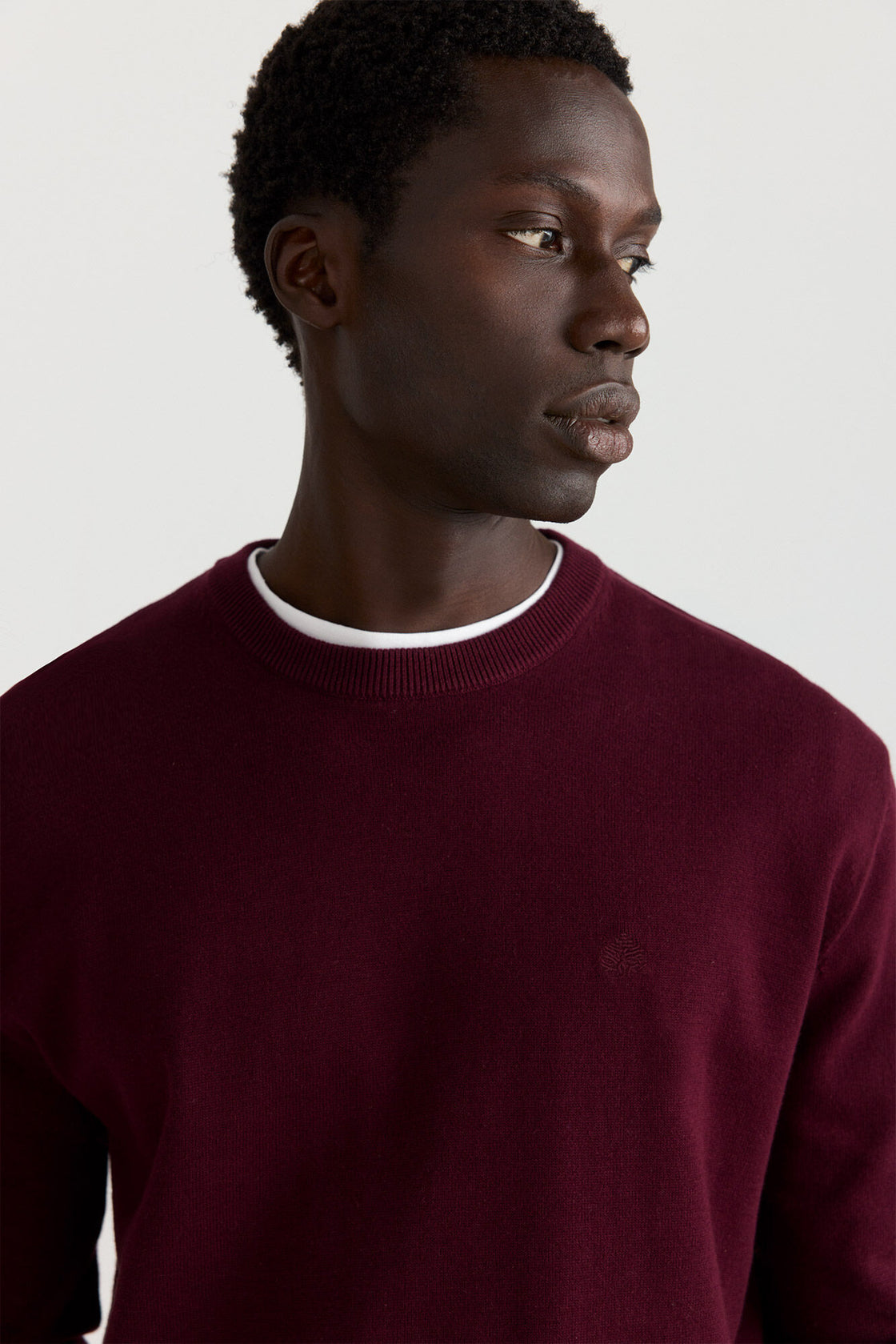 M CREW NECK BASIC PULLOVER GG12