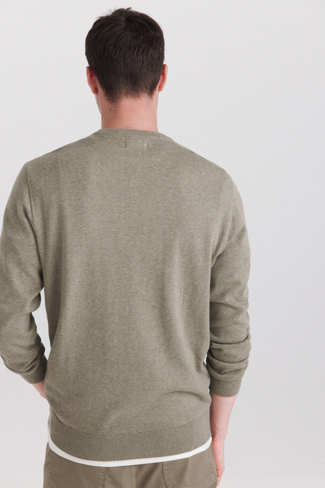 M CREW NECK BASIC PULLOVER GG12