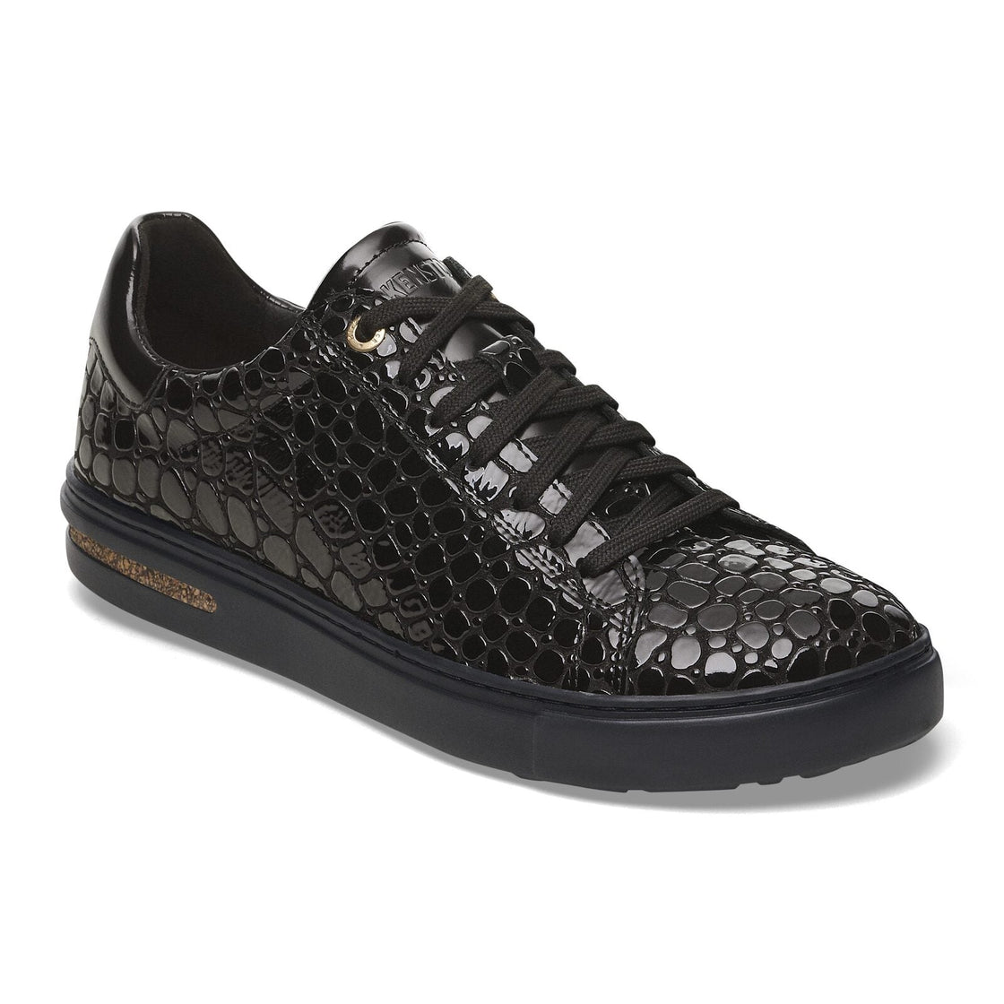 r1029654  n1029733BEND LOWHIGH SHINE CROC BLACK | NATURAL LEATHER