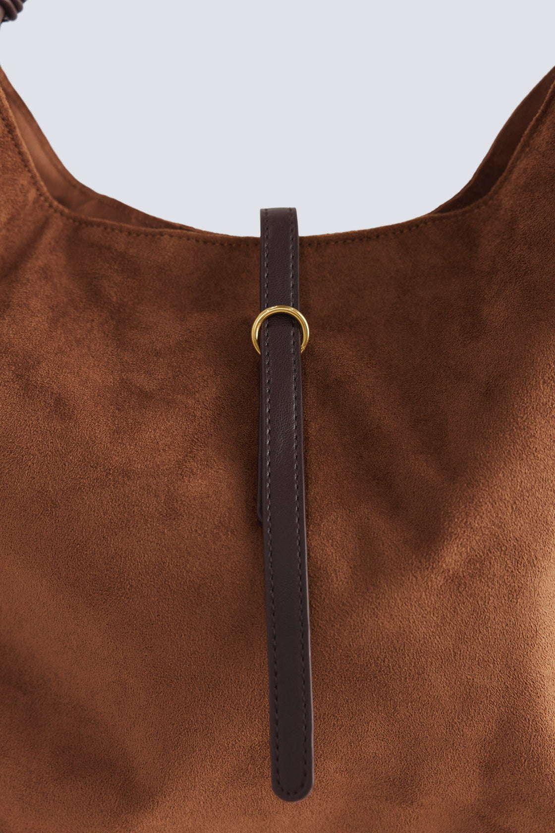 W SUEDE BOHO TOTE BAG