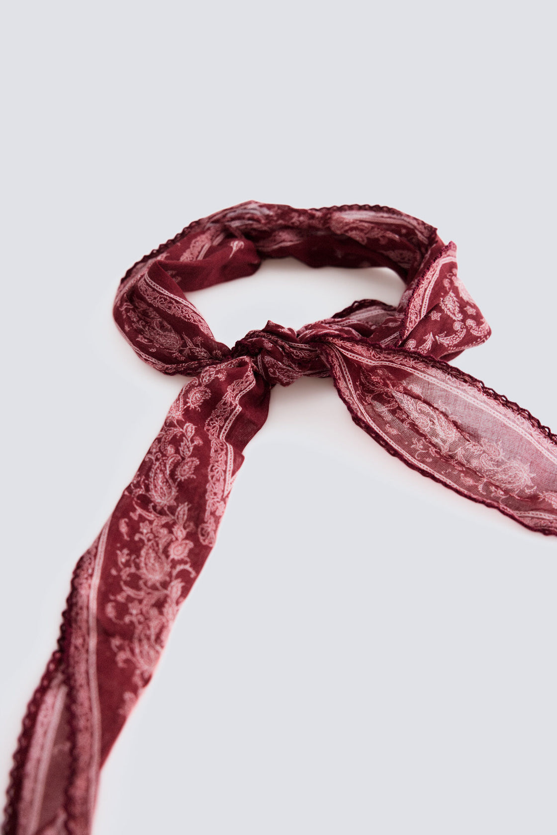 W SKINNY PIPING BANDANA