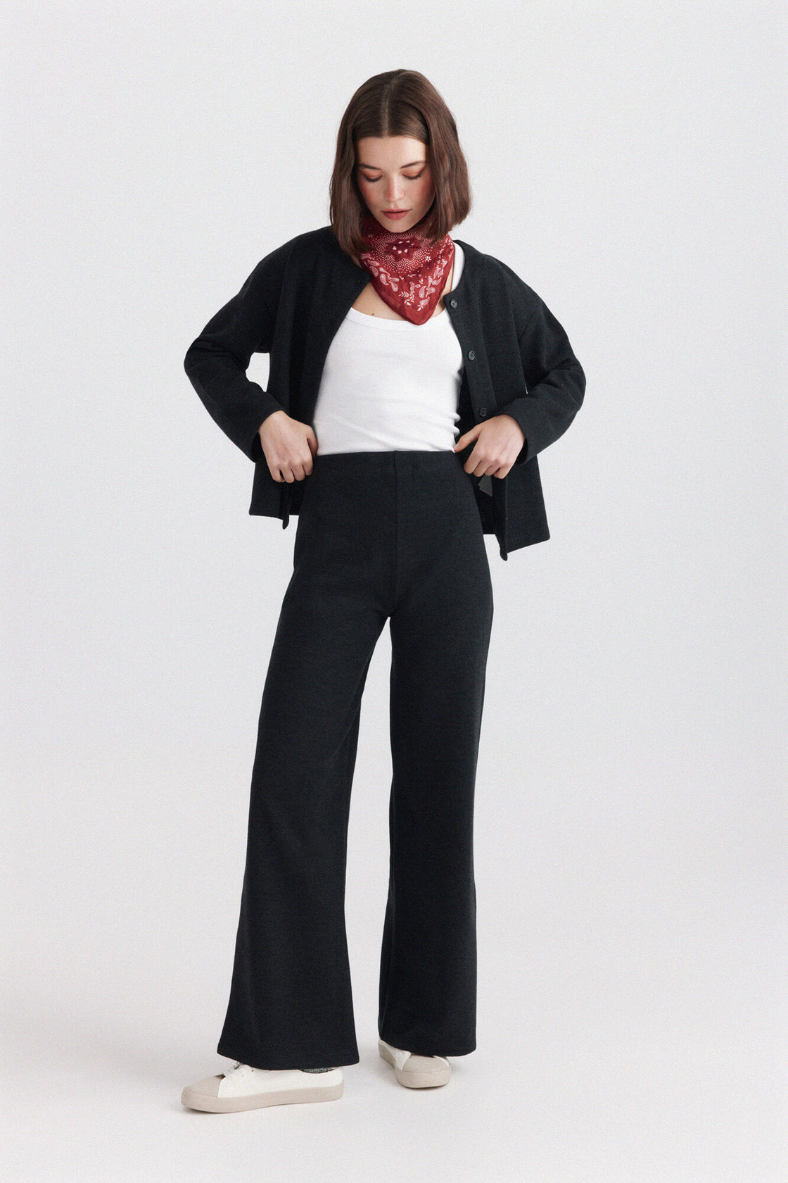W BASIC FLUID TROUSERS