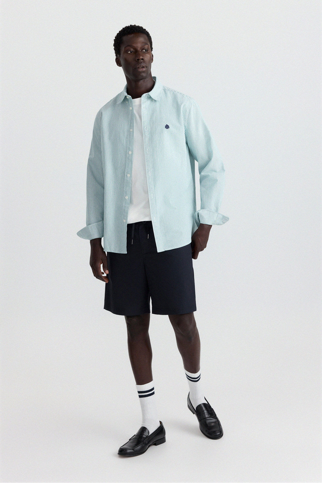 M ORIGINAL STRIPED OXFORD L/S SHIRT