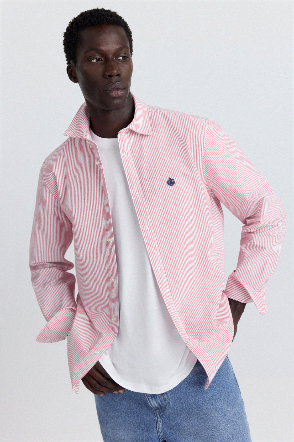 M ORIGINAL STRIPED OXFORD L/S SHIRT