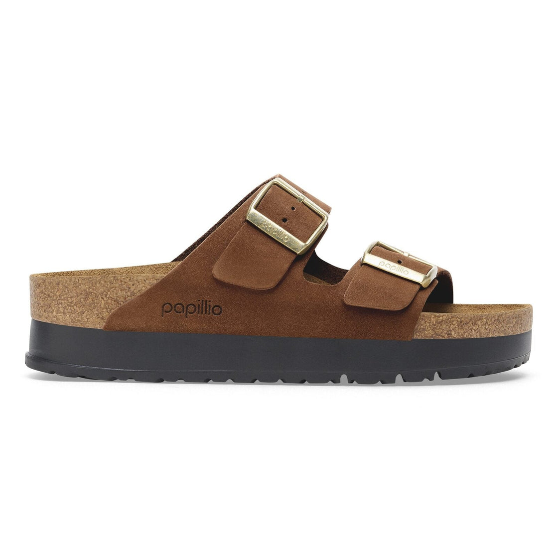 n1028366ARIZONA PLATFORM DARK TEA | NUBUCK LEATHER