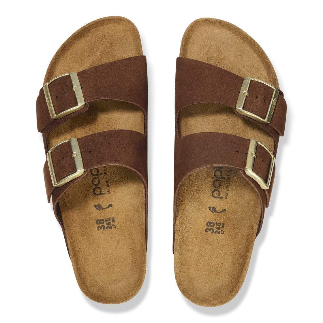 n1028366ARIZONA PLATFORM DARK TEA | NUBUCK LEATHER