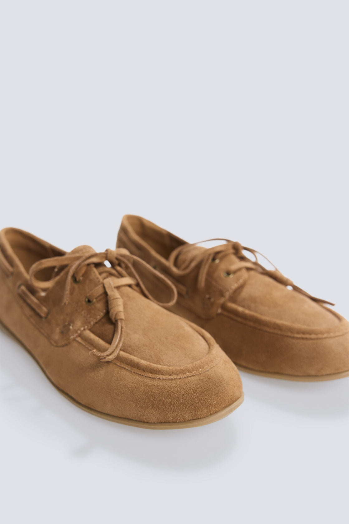 W SUEDE LOAFER SHOES