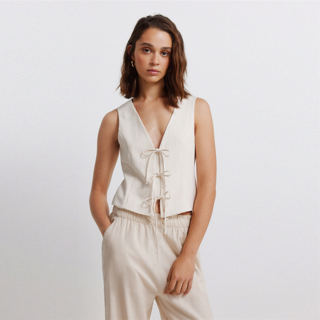 WOMEN WOVEN BLOUSE