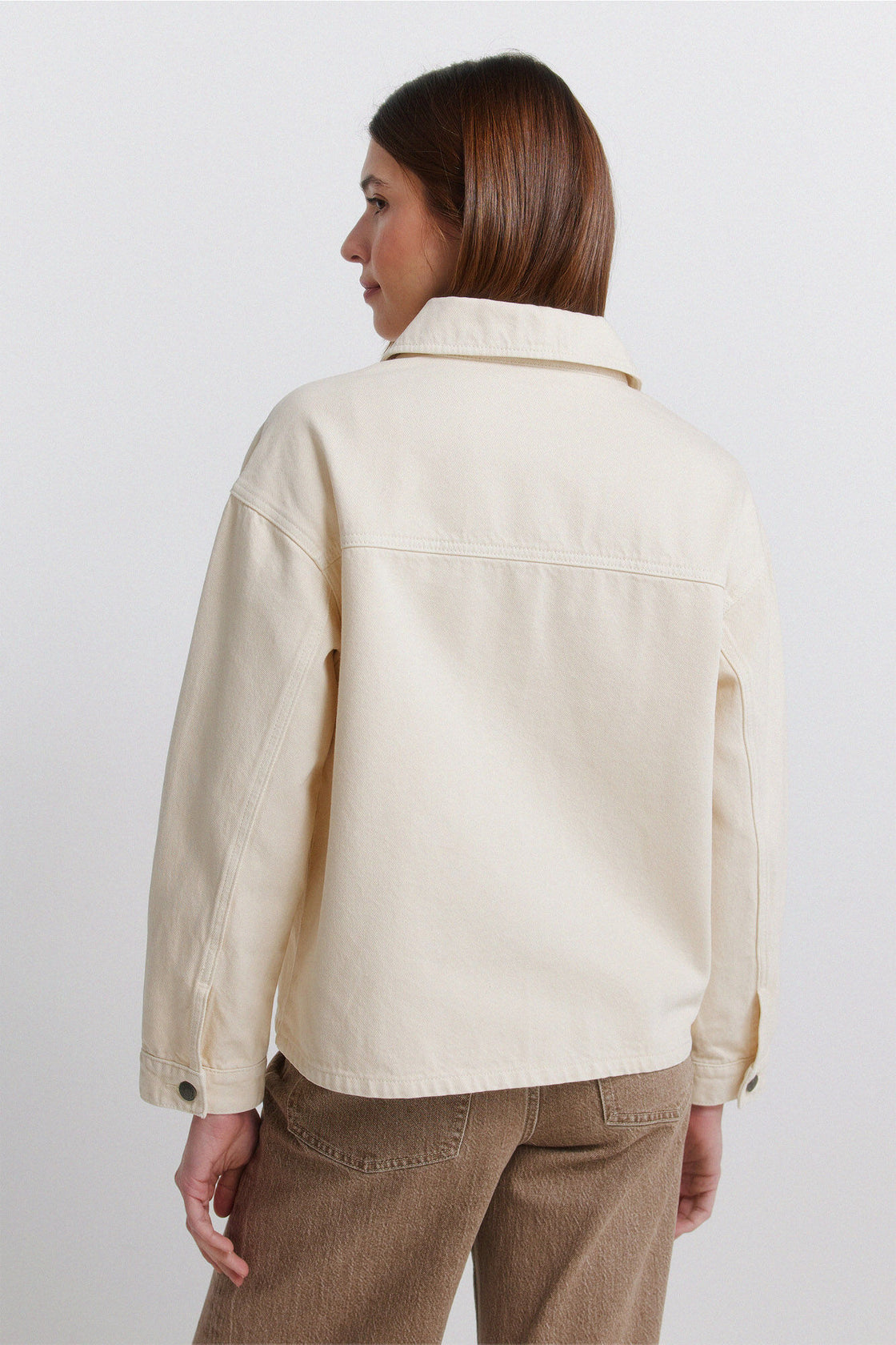 W 5.G.A.SOBRECAMISA DENIM CRUDA