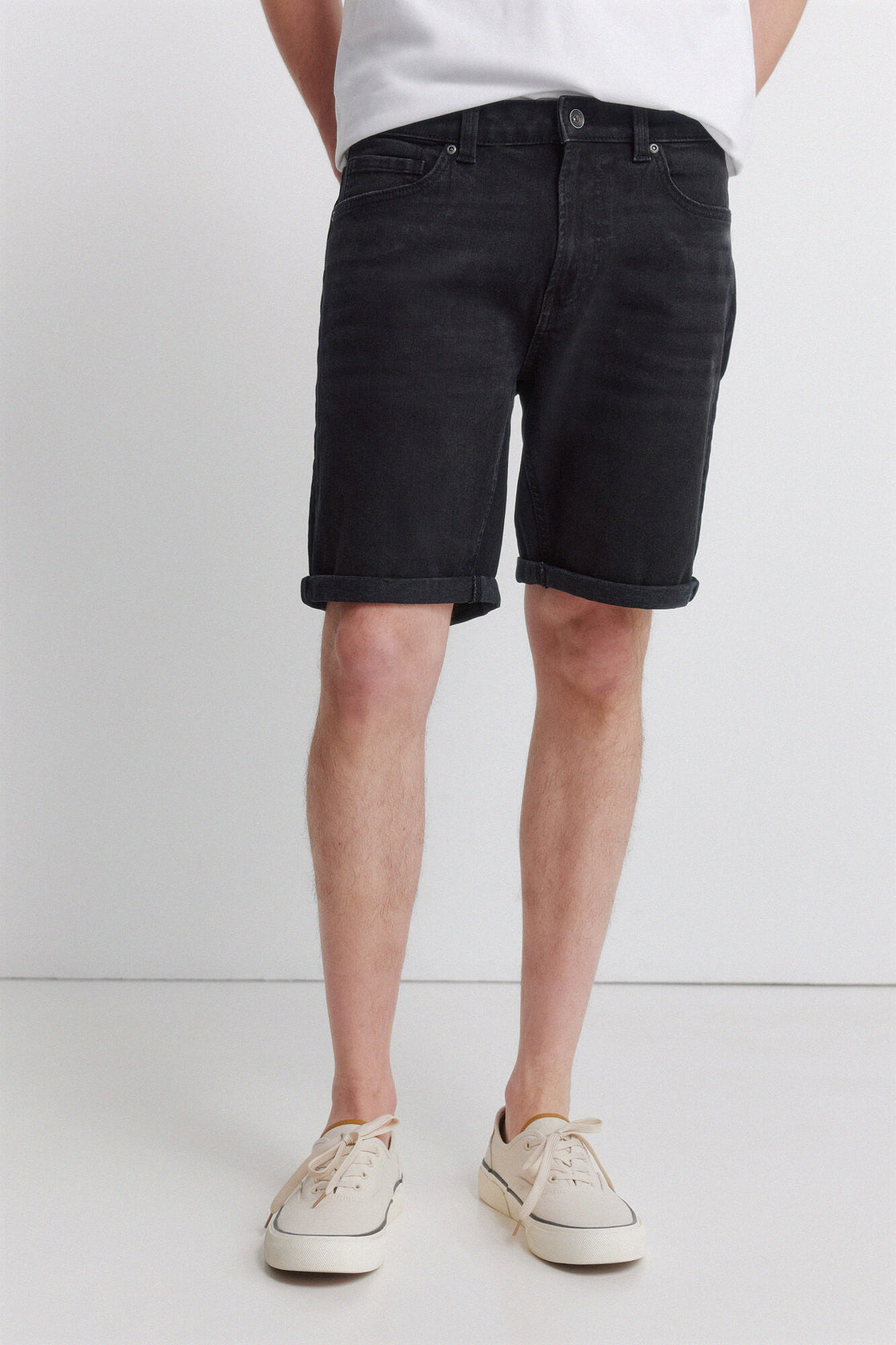 M BERM DNM SLIM BASICA NEGRO