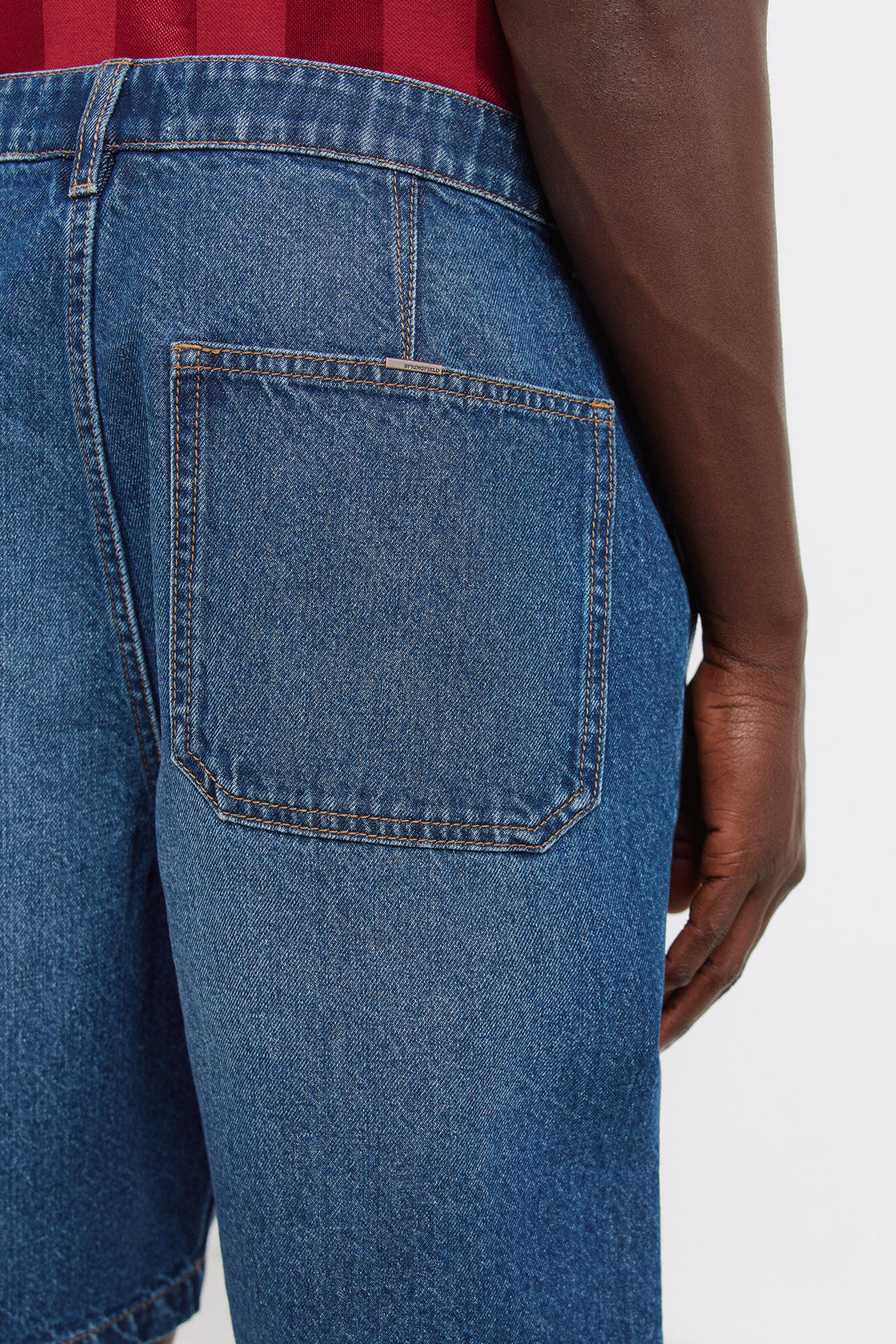 M BERM CHINO DENIM OSCURO