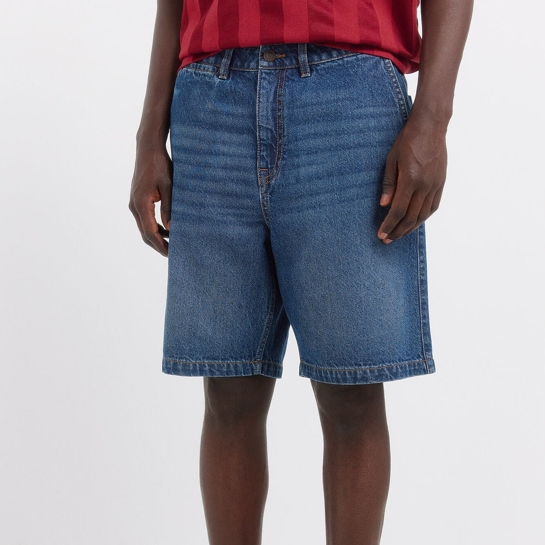 M BERM CHINO DENIM OSCURO