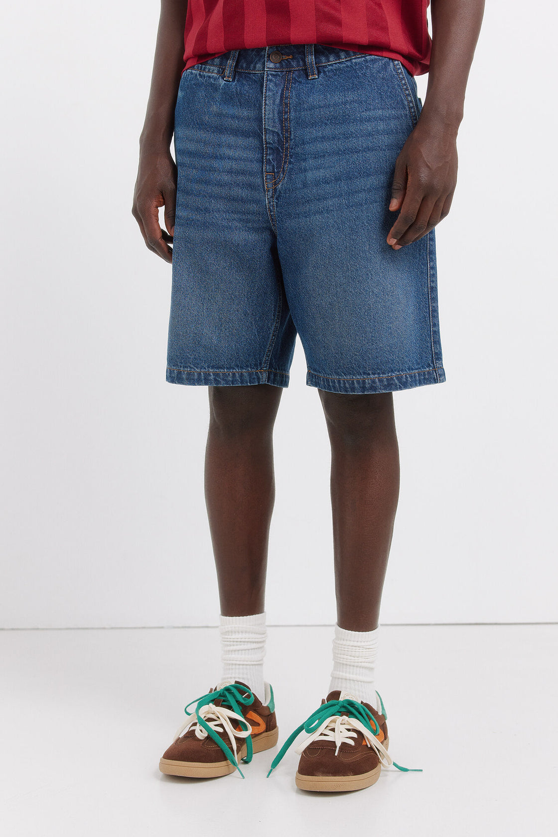 M BERM CHINO DENIM OSCURO