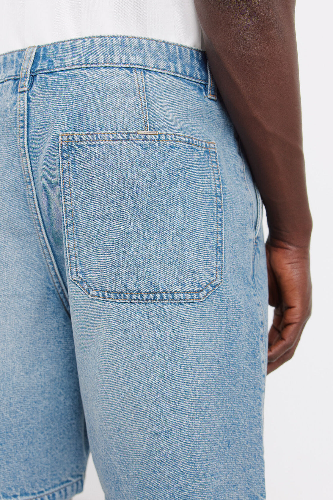 M BERM CHINO DENIM MED