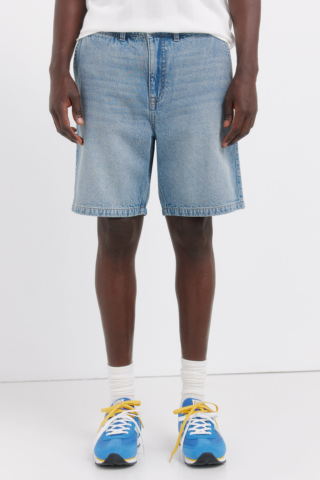 M BERM CHINO DENIM MED
