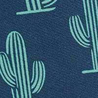 M BAÑADOR PEACH CACTUS STITCHING