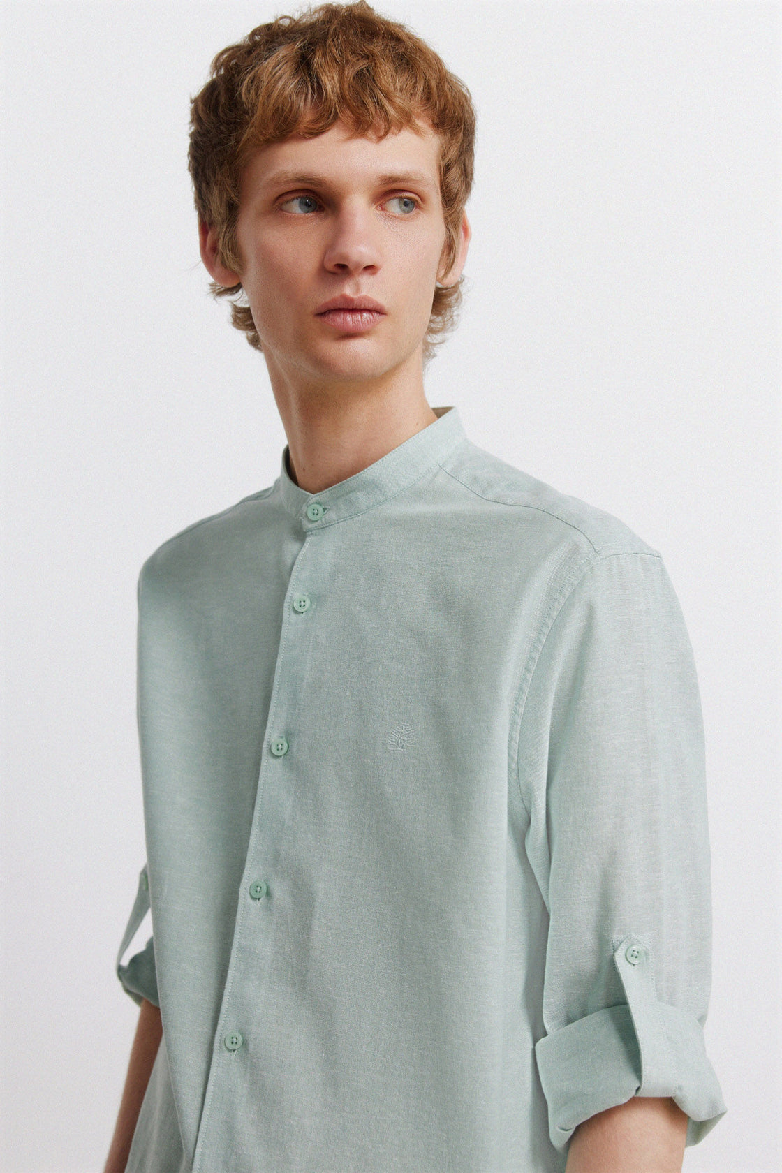 M LINEN LONG MAO