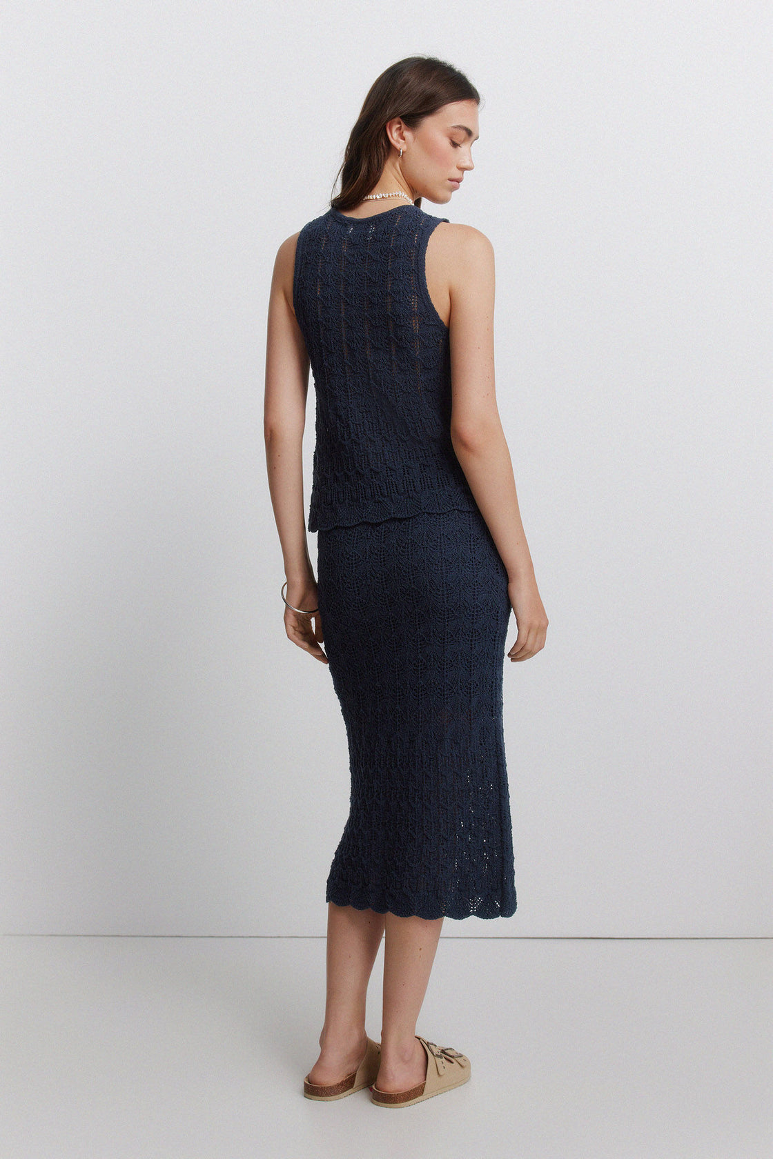 W 8.GYM.A.FALDA BAJO ONDAS NAVY