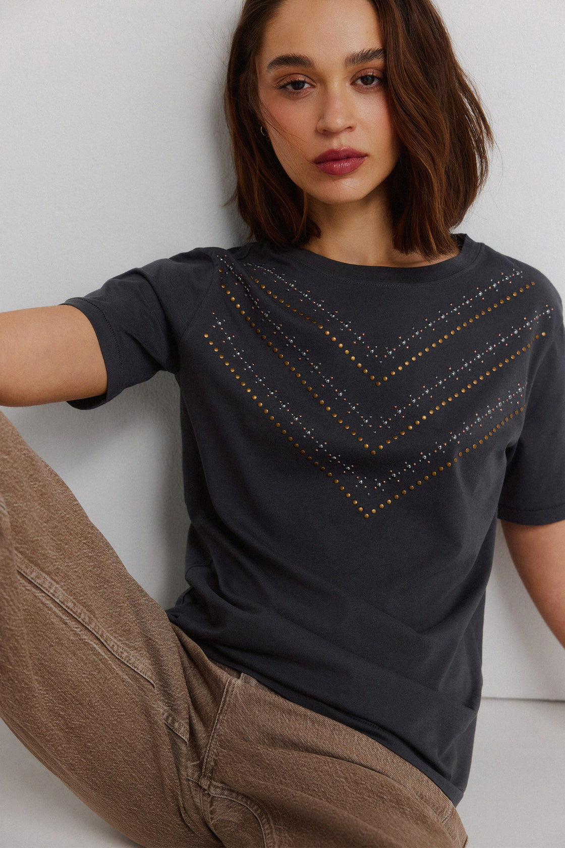 W 6.T.A.CAMISETA TACHAS CUTE