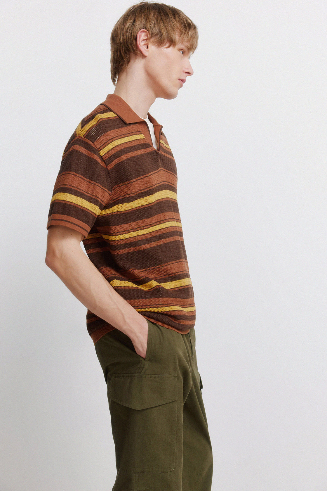 M CHINO CARGO LINO STRAIGHT