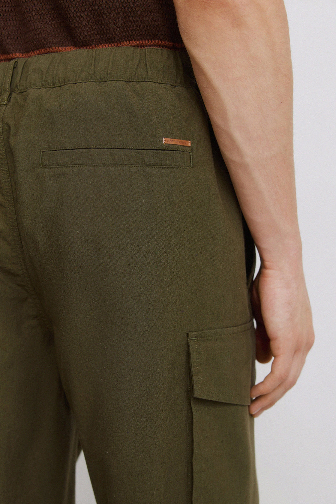 M CHINO CARGO LINO STRAIGHT