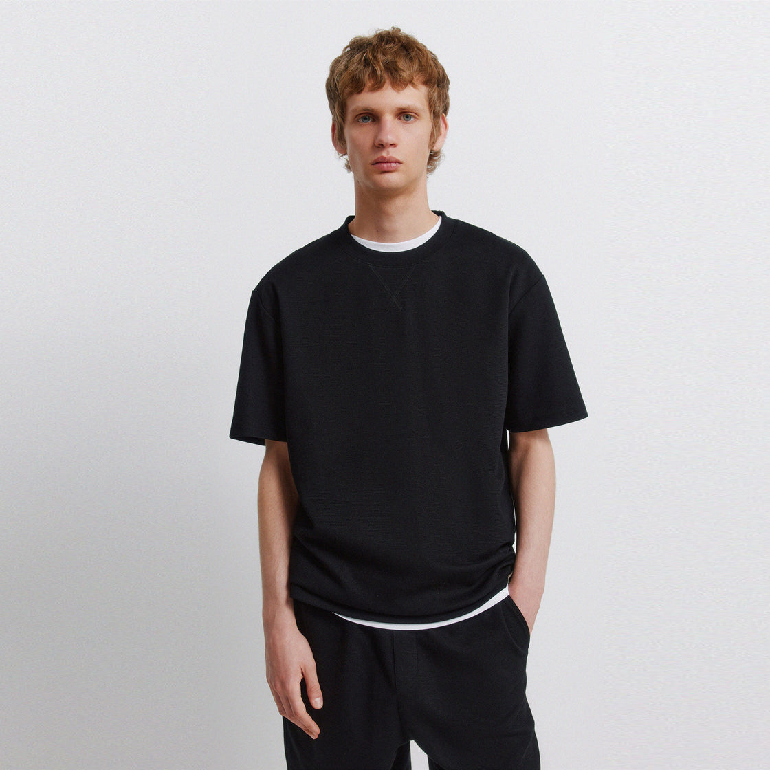 M CAMISETA ESTRUCTURA SET