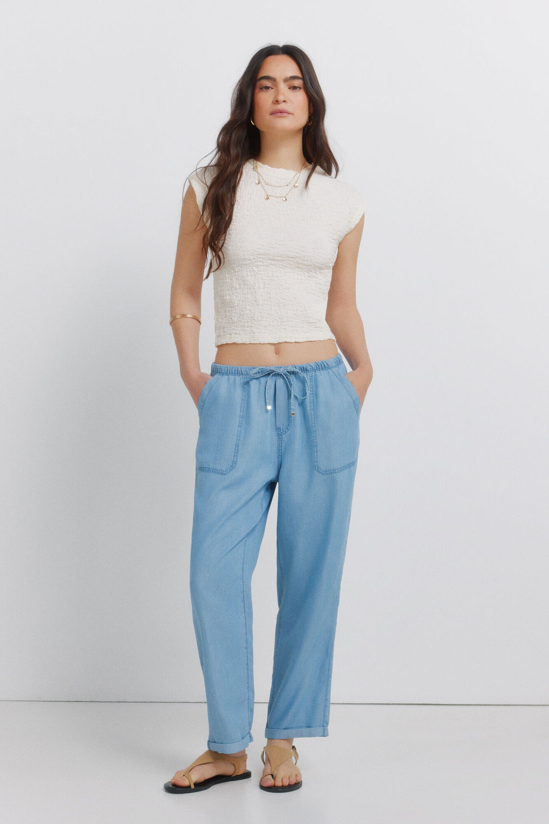 W 7.T.A.JOGGER CARPINTERO TENCEL