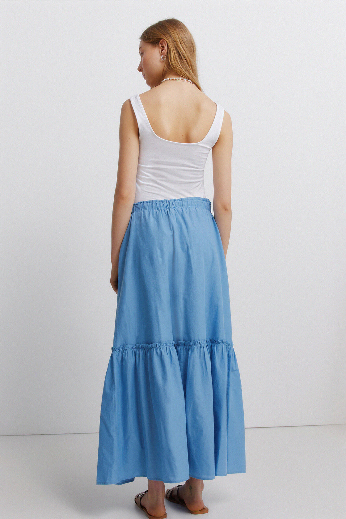W 8.G.M.FALDA MIDI ALG VOILE