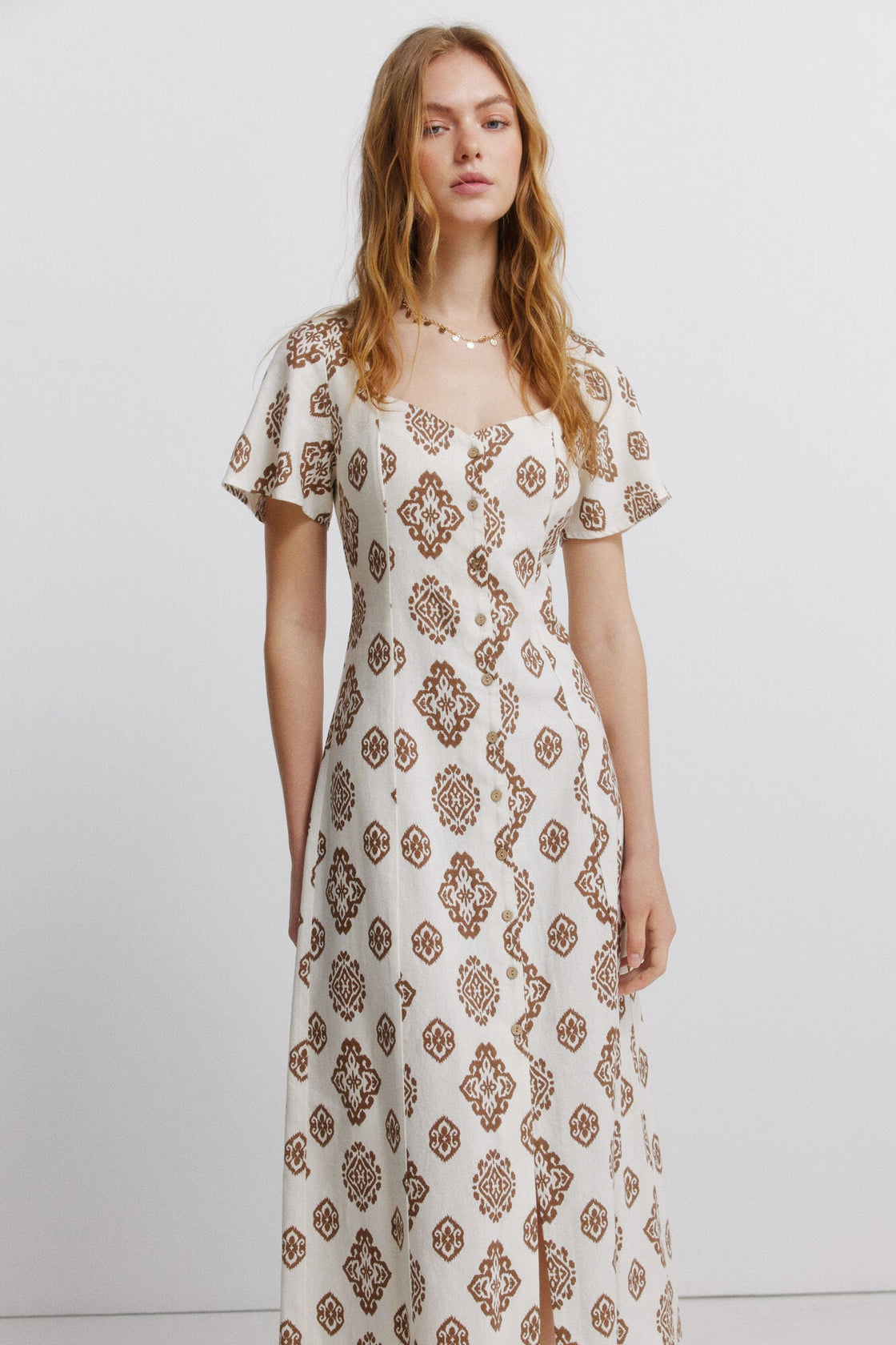 W 7.T.M.MIDI LINO MC MANDALA MARRON