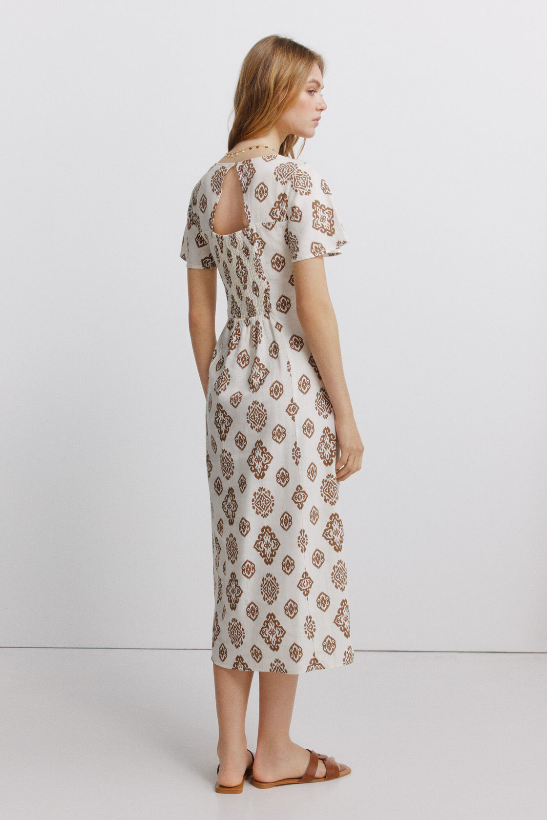 W 7.T.M.MIDI LINO MC MANDALA MARRON