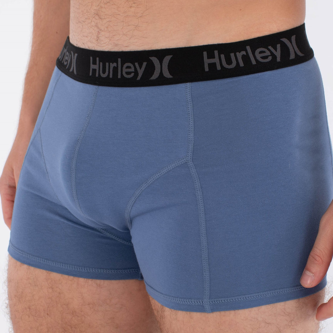M UNDEREAR 3PK BOXER MONOCOLOR